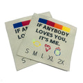 Custom Eco-Friendly Woven Patches & Labels Square Shape Stitch Design for Jeans Bags Shoes Jackets-OEM Customizable
