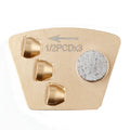 Wholesale Trapezoid PCD Diamond Grinding Shoes Tools Concrete Polishing Pad Epoxy Floor Removal Scraper PCD Diamond Grinding Pad