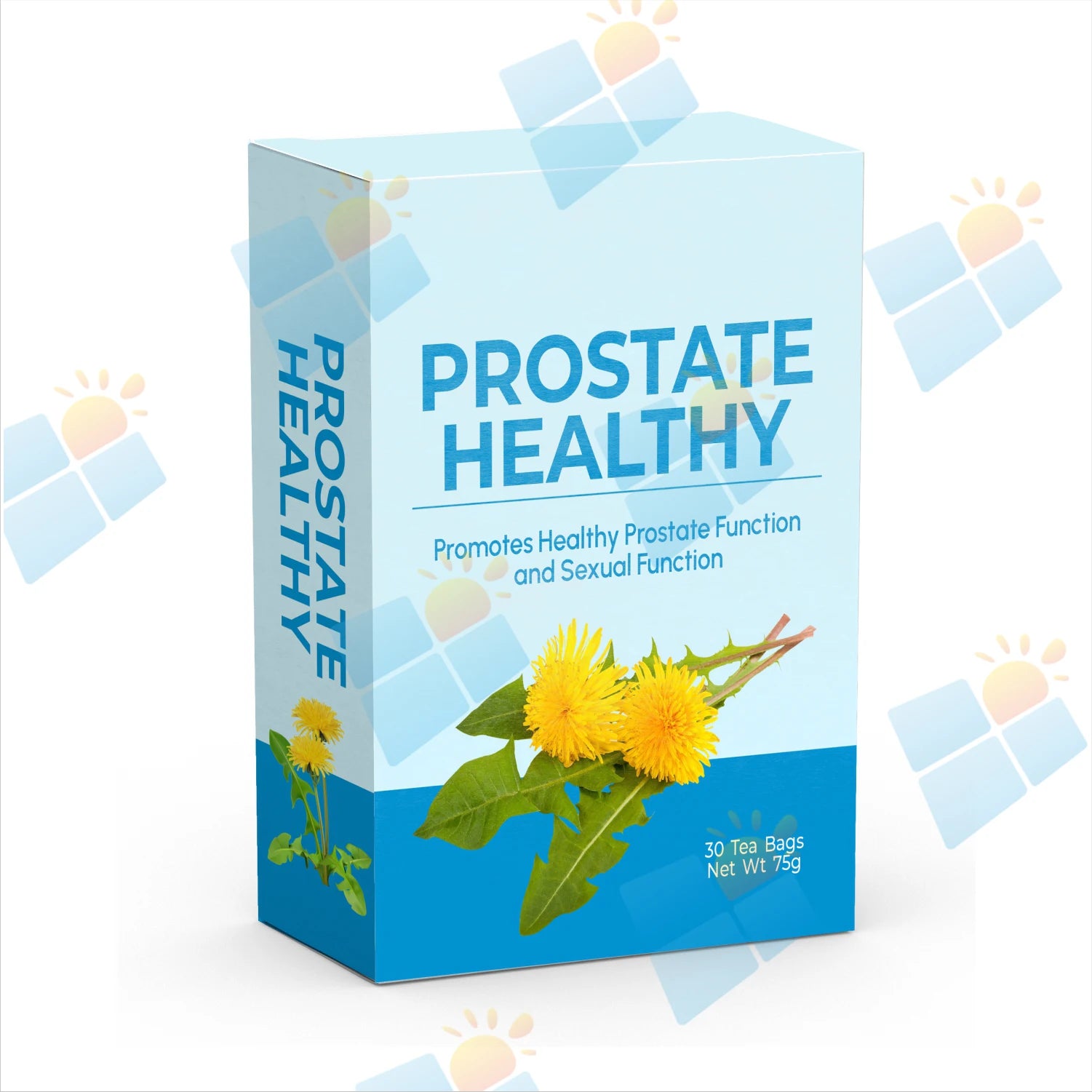 SUNI OEM/ODM Private Label Prostate Tea Organic Halal Vegan Prostate Healthy Herbal Tea Bags for Adults Men