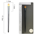 Cut Crease sharp Small Round Concealer Bullet Brushes Black Concealer Flat Brush Brushes Custom