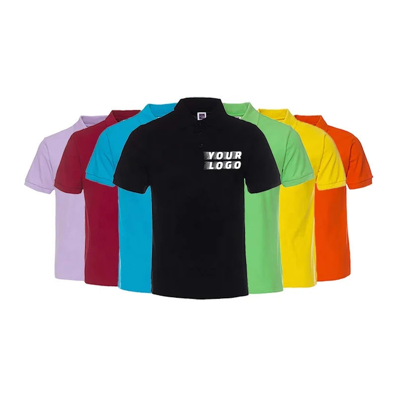 2024 High-quality Casual and Comfortable Men's and Women's Cotton POLO Shirts Can Be Customized logo Men's Polo Shirts