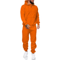 New Arrival Training Jogging Embroidery Tracksuits Slim Fit 100% Cotton Sweat Stacked Sweatpants and Hoodie Sweatsuit for Men