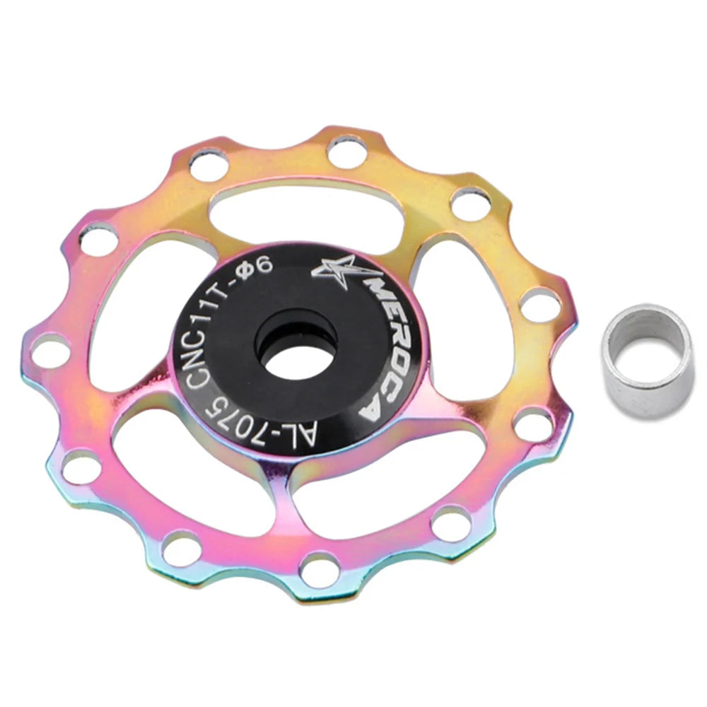 Bicycle Steel Bearing Derailleur 11T 13T Mountain Road Bike Rear Derailleur Pulley Roller Idler Bearing Jockey Wheel Parts
