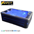 2 Person Dealer Price 1722 Dollars 25 Pcs Jets 1pc LED Waterfall 2 Pcs LED Cup Set Hot Tub air China Spa Pool Bathtubs With Seat