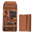 16pcs Hot Selling Black Nail Clipper Nail Salon Tools Manicure Set Pedicure Kit (M003)
