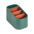 Household Two-color Plastic Remote Control Holder Stand Multipurpose Desktop Storage Box