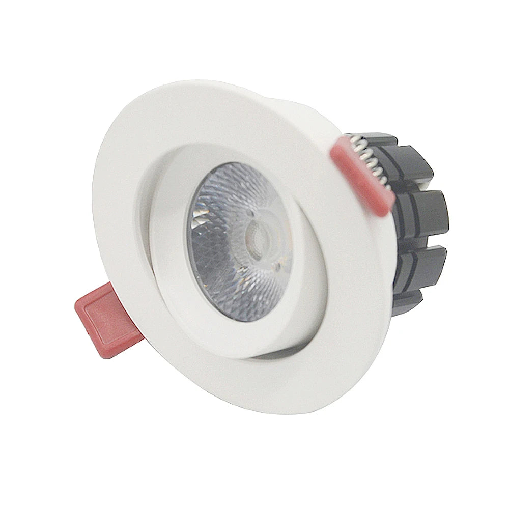 DMX RGBW 24V PWM Downlight 8W 2000K 6000K CCT Changeable KNX Loxone Tuya Smart Recessed Ceiling Spot Dali Dim LED Downlights