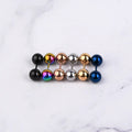 Screw Navel Dangle Button Jewelry Stainless Steel Ball Belly Ring Trending Piercing Earrings