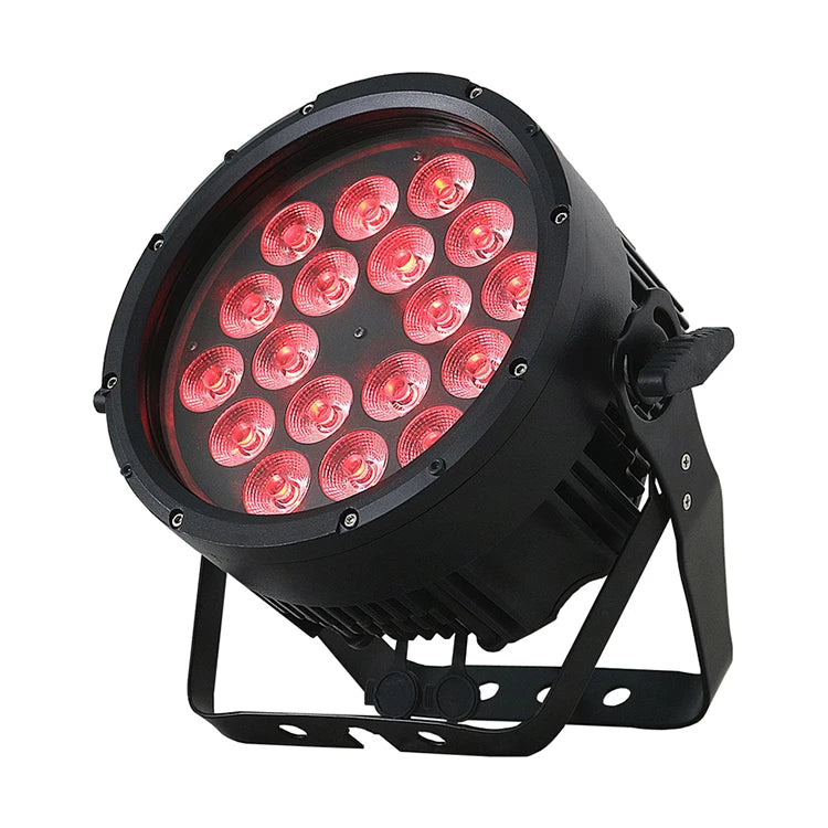 300W 18 X 15w Rgbwauv Ip65 6in1 Powerful Led Par Light Waterproof Led Par Can Light