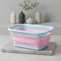 2023 New Products Plastic Retractable Foldable Design Plastic Kitchen Laundry Room Large-capacity Storage Laundry Basket