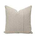 Wholesale Hospital Home Woven Cotton Polyester Striped Jacquard Lumbar Sofa Cushion Pillow Covers Custom Size