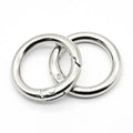 Factory in Stock 25mm Round Spring Snap Hooks Gate O Ring Carabiner Clips