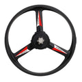 24 Inch Electric Snow Bike Rims Fat Bicycle Wheels Sand Beach Ebike Wheel 3 Spoke  Magnesium Alloy Rims for Snow Bike