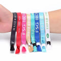 Best Selling  Polyester Adjustable Sublimation Printing Bracelet Bangles Wristband