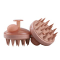 Compact Portable Silicone Shampoo Massage Hairbrush Set Durable ABS Handle Laser Type for Home Use Cleansing