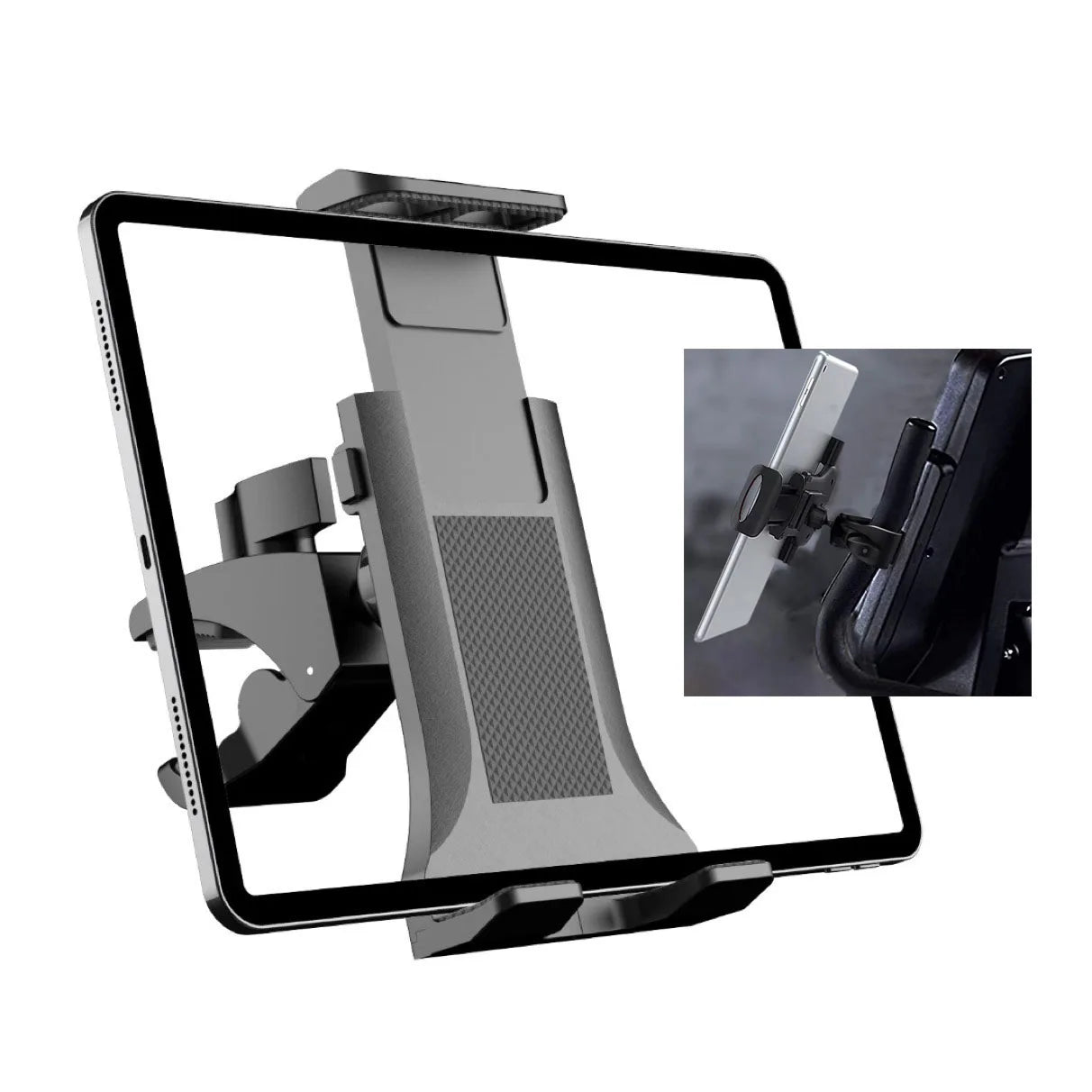 Indoor Bicycle Gym Rotatable Mobile Phone Holder Clip Bike Handlebar Smartphone Mount Stand for Treadmill & Tablet Accessory