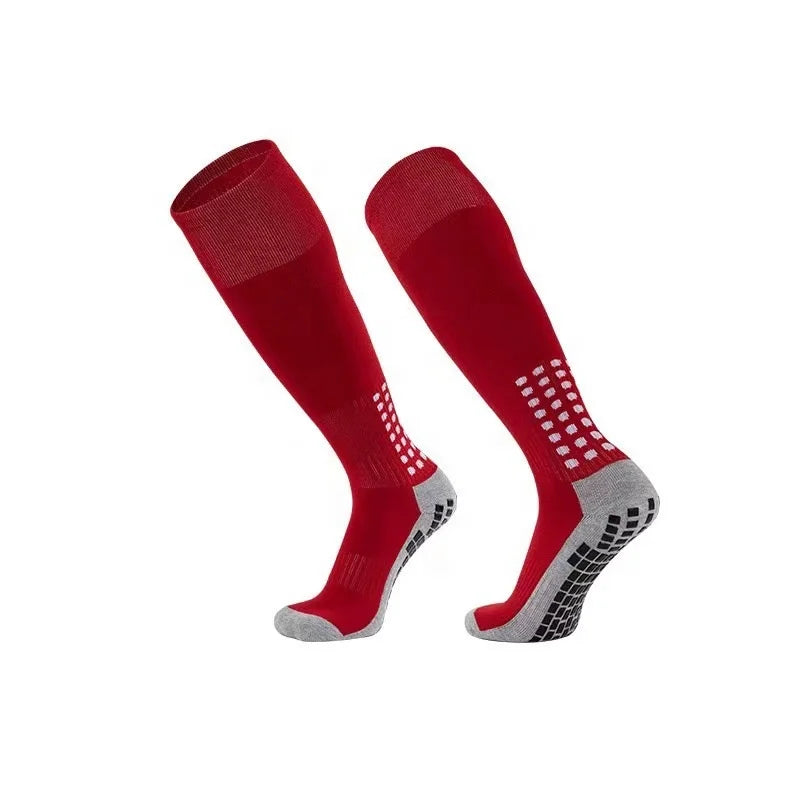 WUYANG Breathable Sports Socks Football Men Sock Custom logo Size Anti slip Soccer Socks HOT SALE