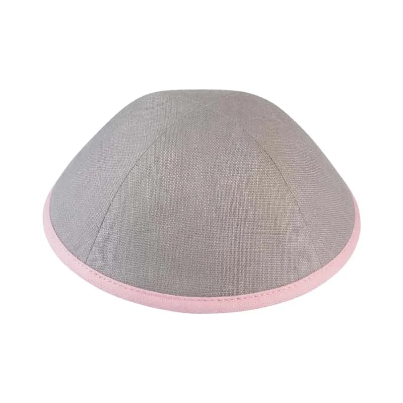 Yihaoyi Custom Velvet Kippah Jewish Yarmulke 19cm Embroidery Hebrew Letter Judaica Skullcap Bar Mitzvah Wedding Gift Unisex