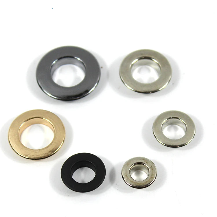 Cheap Factory Price High Quality Brass Custom Logo Size Eyelet Grommet Metal Eyelets for Banners
