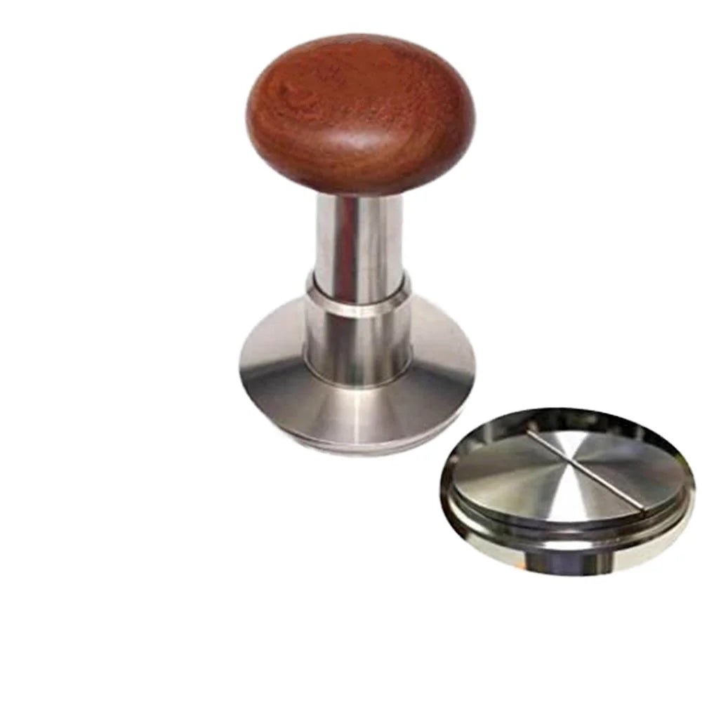 Custom Logo 51 53 58mm Adjustable Const Pressure and Autoleveling Flat Distribute Set Tamper Automatic Impact Coffee Tamper