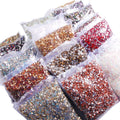Wholesale Hisenlee SS12 14400Pcs Big Bag DIY Nail Art Decorations Crystal Glass Rhinestone Stone Shaped Glue Technique Shoes Use