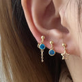 2022 Popular 14K Gold Filled Earring Jewelry Mini Stud Earrings for Girls