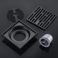 Wholesale Durable Stainless Steel Gray Eco-Friendly Anti-Corrosion Modern Bathroom Set Floor Filler Drain Deodorant Waste