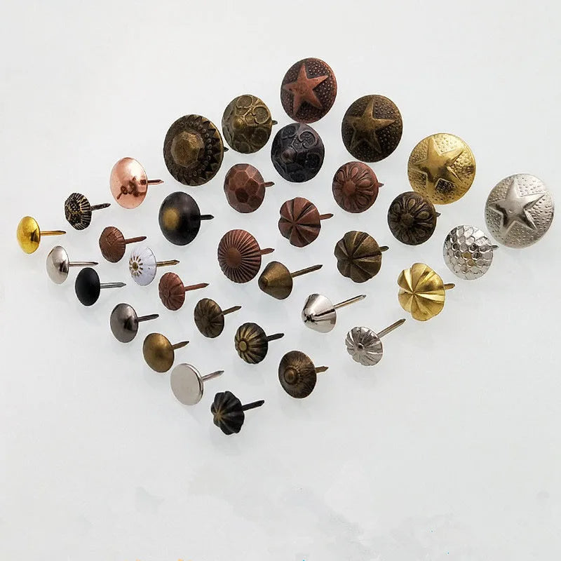 Boutique Nailh Eads Upholstery Studs Decorative Furniture Metal Studs Sofa Nail Heads Decorative Nail Strip