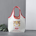 Custom Logo High Quality Custom Organic Recyclable Plain Cotton Shopping Tote Bag Canvas Vest Tote Bag