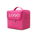 Custom Professional Portable PVC Zipper Makeup Brush Bag Customizable Private Label Square Makeup Boxes Custom Beauty Travel