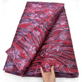 New Design Eco-Friendly Embossed Damask Jacquard Brocade Fabric 100% Polyester Tear-Resistant Girls Wedding Fashion Embroidery