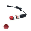 Hot Selling Compact D18mm Structured Light Laser With an Adjustable Focus 635NM 200mW Industrial Grade Red 5 Line Laser Module