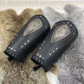 Nordic Viking Snake Embossed PU Leather Wrist Guard WJF21 Medieval Bracer Arm Guard for Cosplay LARP Warrior Costume