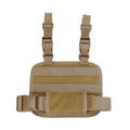 Tactical Drop Leg Molle Holster Platform Magazine Pouch Holster Thigh Rig Panel Mag Pouch