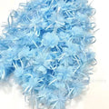 Multi Color Butterfly Ribbon 6cm Chiffon 3D Flowers Lace Trim Fabric for Wedding Dress Hat Veil Decoration 12 Flowers Per Yard