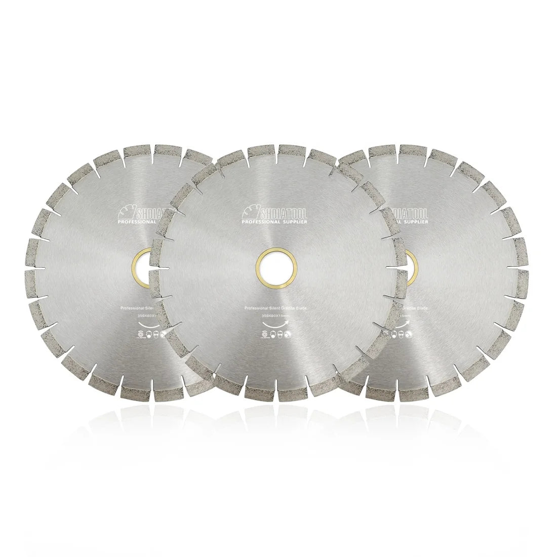 14inch/370mm High Frequency Welded Segments Wet Diamond Silent Granite Asphalt Saw Blade Cutting Wheel Cutting Disc for Concrete