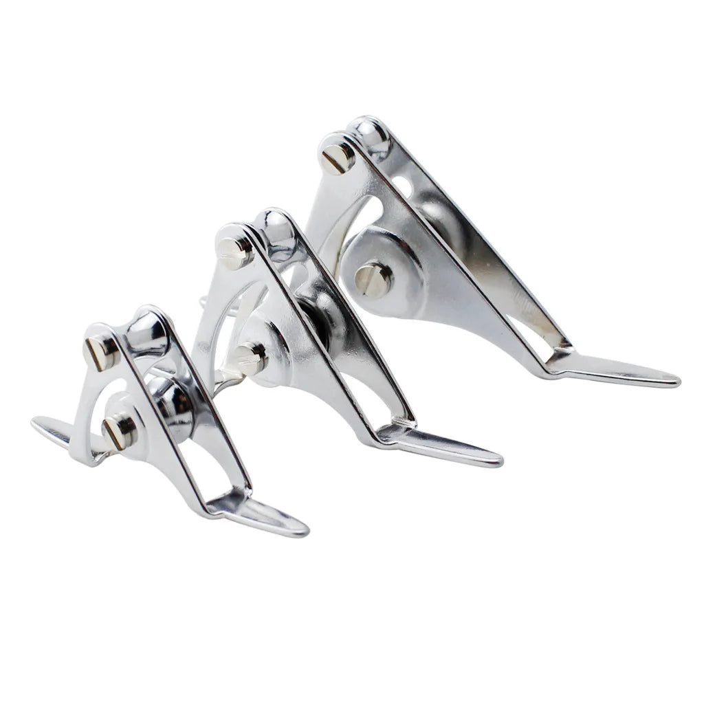 Wholesale Guide Ring Double Pulley Copper Boat Fishing Rod Guide Eye Pulley Guide Eye Accessories Fishing Gear