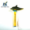 Funny Children's swimming pool bath cartoon animal thermometer flexible swimming pool thermometer with string