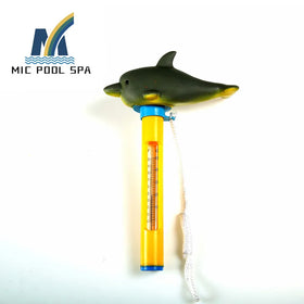 Funny Children's swimming pool bath cartoon animal thermometer flexible swimming pool thermometer with string