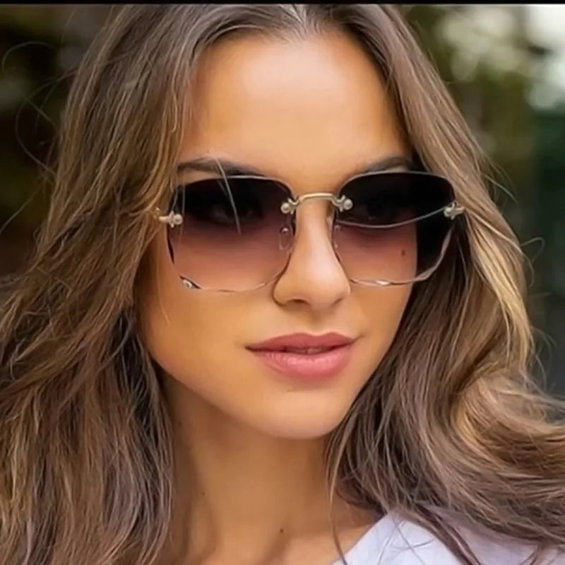 Wholesale LiEr IF489KD High-quality Alloy Frame Retro Slice UV400 Proof Sunglasses Custom Logo PC Lenses CE Certified Unisex