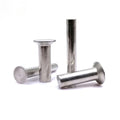 M2 M2.5 M3 M4 M5 M6 Aluminum Flat Countersunk Head Punch Self-plugging Solid Rivet Shank Rod Diameter 2mm 3mm 4mm 5mm 6m