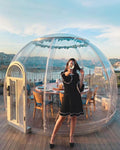 Innovative Transparent Bubble Tent Full House Eco-Friendly Prefab for Glamping Igloo Dome Style Trade Show Tents