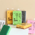 Custom Multicolor Eco Friendly Kitchen Cleaning Dish Washing Sponge Compressed Cellulose Sponge