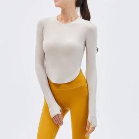 Custom Long Sleeve T-shirt for Women Fitness Wear Running Long Sleeves Women Yoga Long Sleeve t Shirt