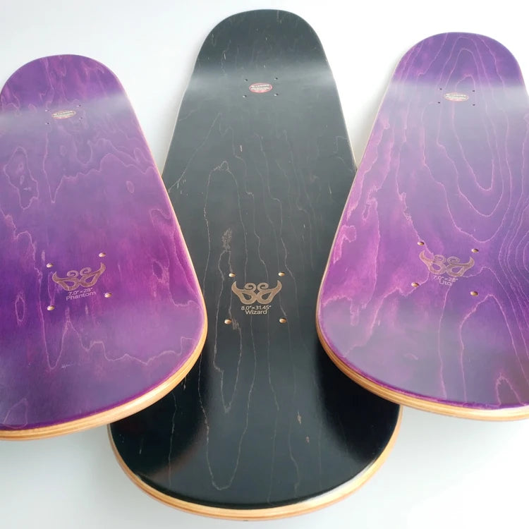 Wholesale Good Quality Skate Board Decks in 100% Canadian Maple Wood Blank Skateboard Deck with Custom Logo Printing OEM Size 8"
