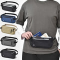 Wholesale Custom Nylon Anti-Theft RFID Wallet Travel Passport Holder Waist Fanny Pack Money Belt Bag or Women Men