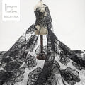 2026 Hot Sell Light Weight Bridal Embroidery Lace Fabric African Tulle Lace Fabric for Women Clothing