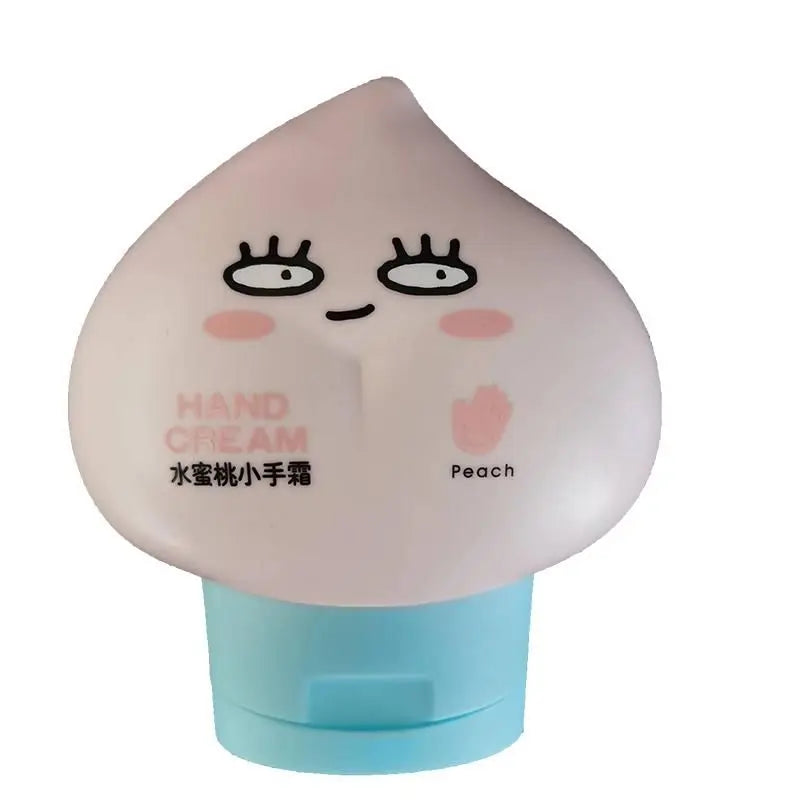 100g Peach Shape Pink Empty Hand Cream Plastic Bottle Tube Cute Sunscreen Bottle