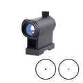 Focuhunter Optics 1X24mm Red Dot Sight Lens Scope QD Riser Mount Tactical Hunting Red Green Dot Sight Scope MegaBDM