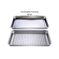 Wholesale Rectangle Shape Pizza Bread Pan Stainless Steel China Factory Commercial Baking Oven Trays Hotel Restaurant Supplies